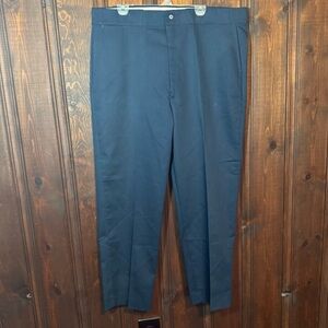Vintage Big Yank Men’s Union Made Work Pants 42 X 30 Navy Blue Twill USA